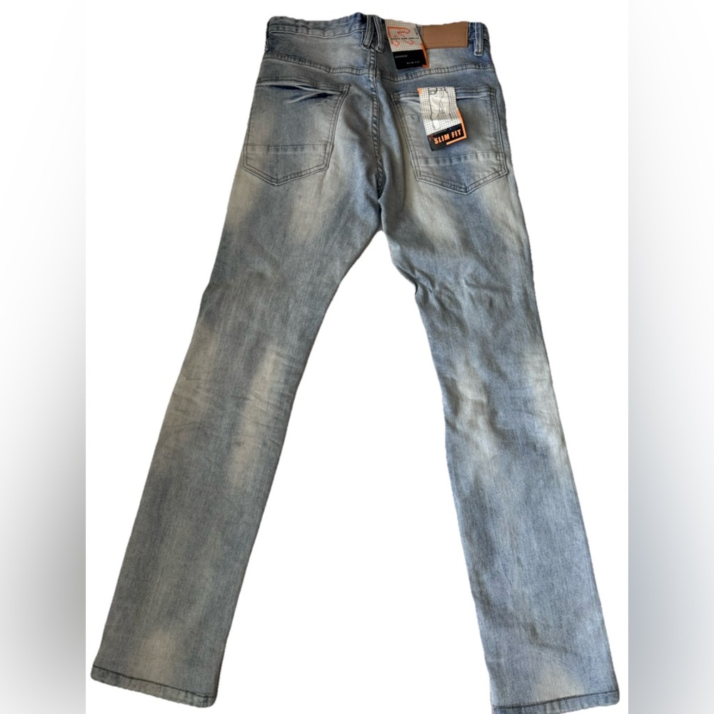 Smoke Rise Mens Distressed Jeans - Picture 2 of 9
